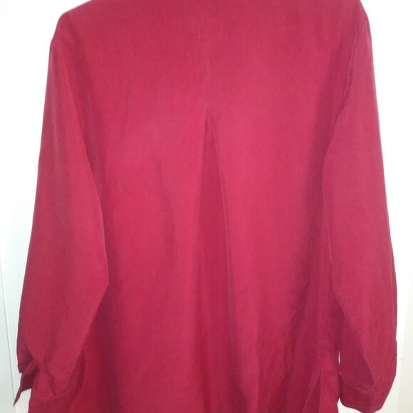 Potomac Collection Misses Silk Blouse size M - Picture 4 of 4
